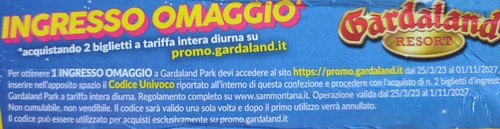 Gardaland biglietto 2 - gardaland, 3