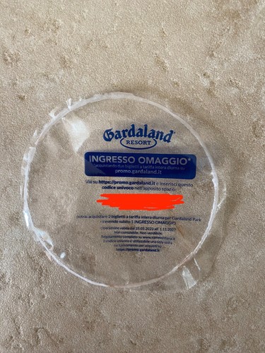 Codice sconto gardaland - codice, park